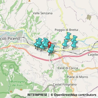 Mappa Centro Commerciale Ascoli Piceno Al Battente, 63100 Ascoli Piceno AP, Italia (1.12917)