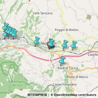 Mappa Ccle al Battente, 63100 Ascoli Piceno AP, Italia (2.33462)