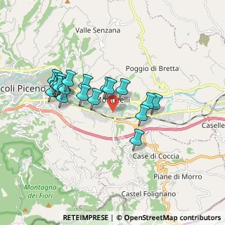 Mappa Ccle al Battente, 63100 Ascoli Piceno AP, Italia (1.7075)