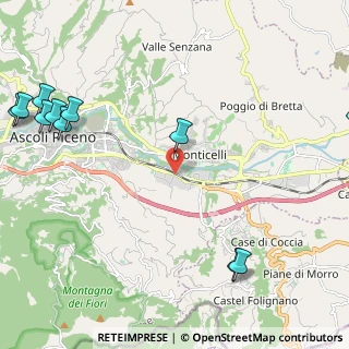 Mappa Via Bologna, 63100 Ascoli Piceno AP, Italia (3.46583)