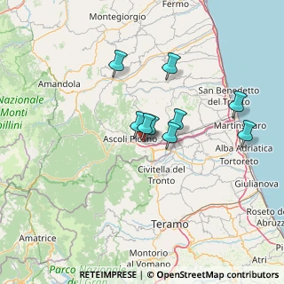 Mappa Via Piceno Aprutina, 63100 Ascoli Piceno AP, Italia (23.62231)