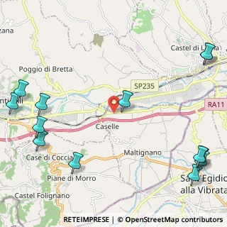 Mappa Strada della Bonifica, 63085 Maltignano AP, Italia (3.46538)