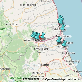 Mappa Strada della Bonifica, 63085 Maltignano AP, Italia (12.51308)