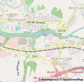 Mappa Via della Cardatura, 63100 Ascoli Piceno AP, Italia (0.25769)