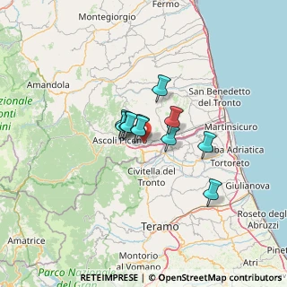 Mappa Zona. Ind. del Tronto, 63100 Ascoli Piceno AP, Italia (7.97091)