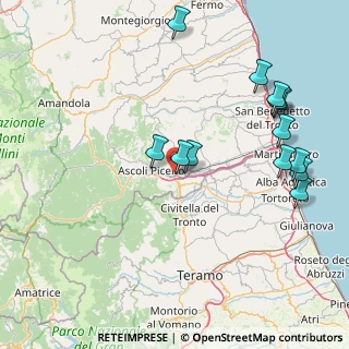 Mappa Via del Commercio, 63100 Ascoli Piceno AP, Italia (18.96385)
