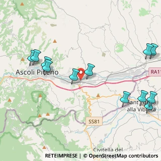 Mappa Via del Commercio, 63100 Ascoli Piceno AP, Italia (5.53083)