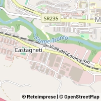 Térkép Ascoli Piceno