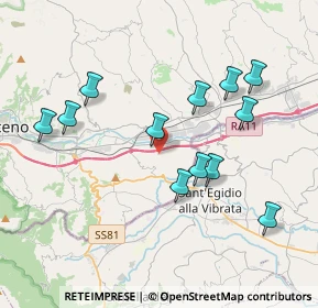 Mappa Via Ancona, 63085 Maltignano AP, Italia (3.96917)