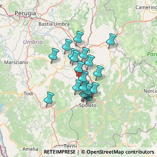 Mappa Località Fratta di Montefalco, 06036 Montefalco PG, Italia (9.99211)