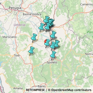 Mappa Località Fratta di Montefalco, 06036 Montefalco PG, Italia (10.68667)
