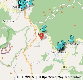 Mappa Via Fonte, 58037 Santa Fiora GR, Italia (2.9685)
