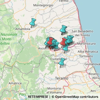 Mappa Frazione, 63100 Ascoli Piceno AP, Italia (8.22444)
