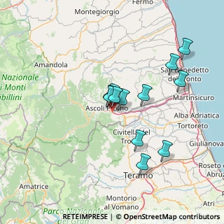 Mappa Frazione, 63100 Ascoli Piceno AP, Italia (12.51083)