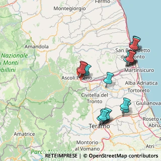 Mappa Frazione, 63100 Ascoli Piceno AP, Italia (18.174)