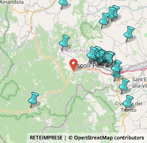 Mappa Superstrada Ascoli Mare, 63100 Ascoli Piceno AP, Italia (8.8425)