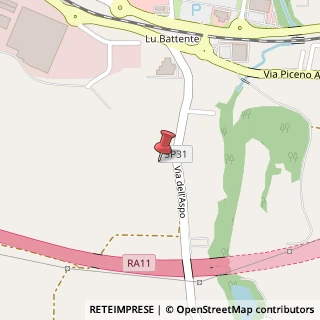 Mappa Via Dell' Aspo, 21, 63100 Ascoli Piceno, Ascoli Piceno (Marche)