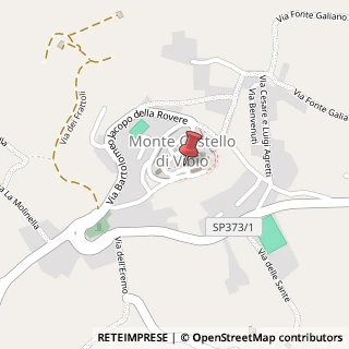 Mappa Piazza Vittorio Emanuele II, 9, 06057 Monte Castello di Vibio, Perugia (Umbria)