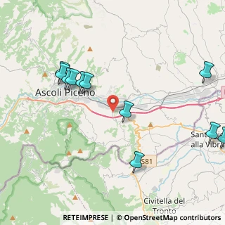 Mappa SP 31 dell'Aspo, 63100 Ascoli Piceno AP, Italia (4.97364)