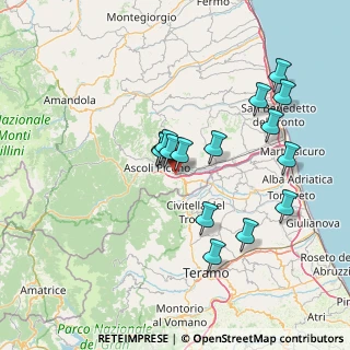 Mappa SP 31 dell'Aspo, 63100 Ascoli Piceno AP, Italia (14.34933)
