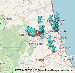 Mappa Via Molino, 63085 Maltignano AP, Italia (10.91579)