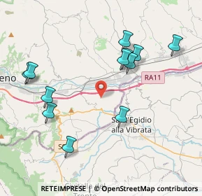 Mappa Via Molino, 63085 Maltignano AP, Italia (4.37333)
