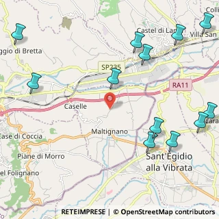 Mappa Via Molino, 63085 Maltignano AP, Italia (3.11333)