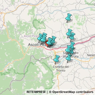 Mappa 63100 Folignano AP, Italia (5.32438)