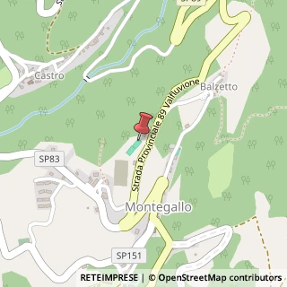 Mappa Via Sant'Antonio, 4, 63094 Montegallo, Ascoli Piceno (Marche)