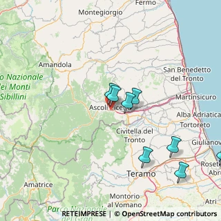 Mappa SP 76 Colle San Marco, 63100 Ascoli Piceno AP, Italia (25.65182)