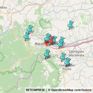 Mappa SP 76 Colle San Marco, 63100 Ascoli Piceno AP, Italia (6.00643)