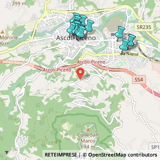 Mappa Frazione Piagge, 63100 Ascoli Piceno AP, Italia (1.3025)