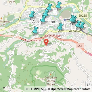 Mappa SP 76 Colle San Marco, 63100 Ascoli Piceno AP, Italia (1.43182)