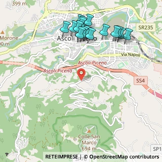 Mappa Frazione Piagge, 63100 Ascoli Piceno AP, Italia (1.29313)