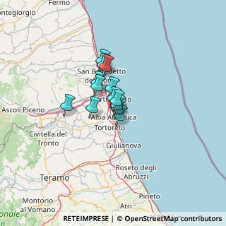 Mappa Via Francesco Baracca, 64014 Martinsicuro TE, Italia (7.05154)