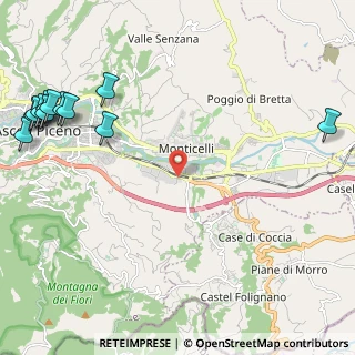 Mappa Strada Piceno Aprutina, 63100 Ascoli Piceno AP, Italia (3.45333)