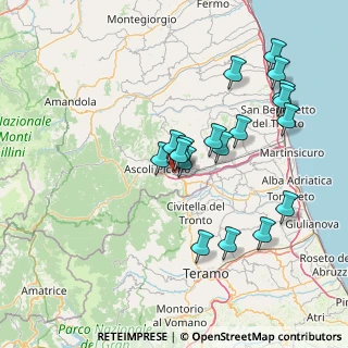 Mappa Strada Piceno Aprutina, 63100 Ascoli Piceno AP, Italia (15.26667)