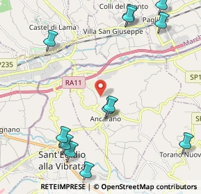 Mappa 64010 Ancarano TE, Italia (2.8525)