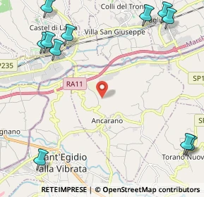 Mappa 64010 Ancarano TE, Italia (3.40636)