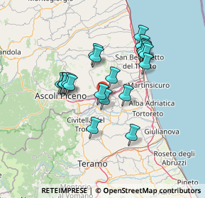 Mappa 64010 Ancarano TE, Italia (12.549)