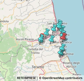 Mappa 64010 Ancarano TE, Italia (12.29357)