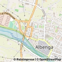 Mapa Albenga