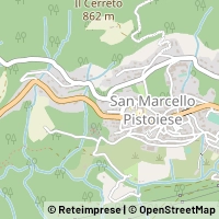 地图 San Marcello Pistoiese