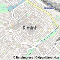 Mapa Rimini