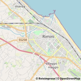 Mappa Rimini