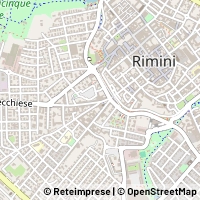 Hartă Rimini
