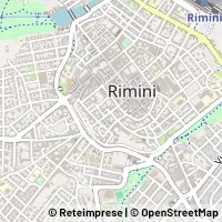 Mapa Rimini