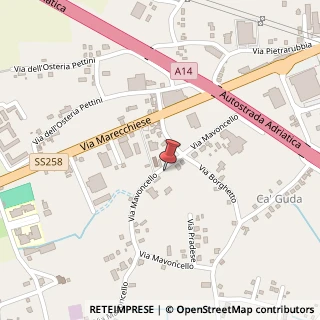 Mappa Via Mavoncello, 20, 47923 Rimini, Rimini (Emilia Romagna)