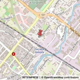Mappa Via Piombara, 45, 54033 Carrara, Massa-Carrara (Toscana)