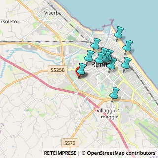 Mappa Via Antonio Bertoloni, 47923 Rimini RN, Italia (1.57923)